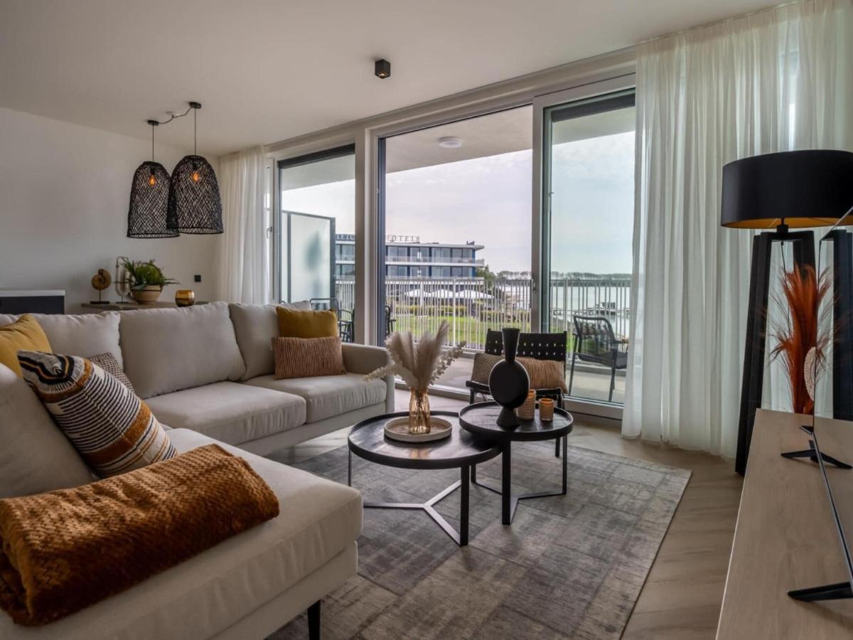 Spacious Waterfront Apartment Arnemuiden Dış mekan fotoğraf